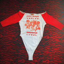 Load image into Gallery viewer, Mobshity Celtic Frost Baseball 3/4 Sleeve Kittensuit